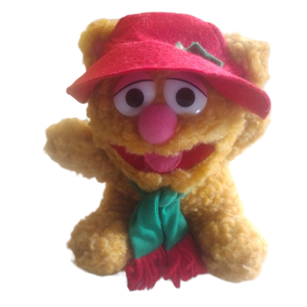 80s baby Fozzie bear plush